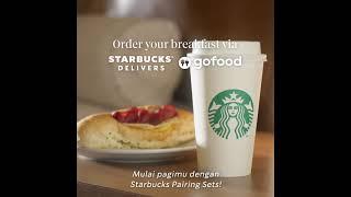 Starbucks Grande Morning Delivered 2021 - with GoFood Indonesia (6 sec)