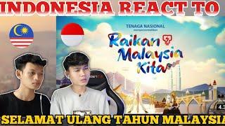 TNB MERDEKA 2021 ! RAIKAN MALAYSIA KITA ‼️ Indonesia reaction