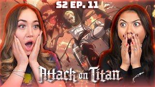 ERWIN LOST HIS ARM!! ATTACK ON TITAN S2 EP 11 REACTION | 進撃の巨人 "Charge"