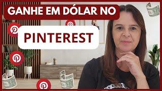 PINTEREST para Afiliado: Como vender e ganhar em Dólar no Pinterest como AFILIADO -Passo a Passo !