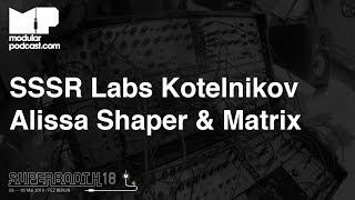 Wavetables, Soviet Waveshaping & Matrix Switching with SSSR Labs at Superbooth 2018