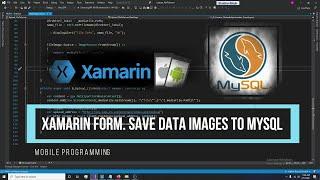 Xamarin Forms. Save Data Images to MySQL