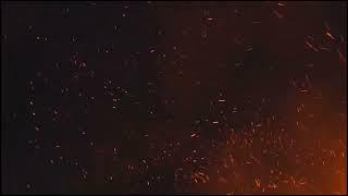 Fire particles black screen