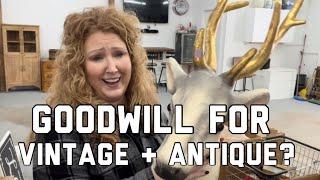 GOODWILL HAS THE GOODS | VINTAGE AND ANTIQUE FINDS | 3 AMAZING HAULS