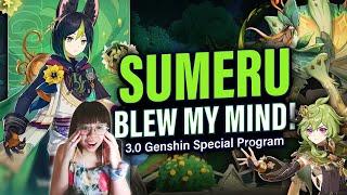 SUMERU HYPE IS REAL!!! Genshin Impact 3.0 Special Program COMPLETE Livestream Reaction