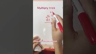 #mathstricks #edutricks #shortvideo #tricks #multiplication #shorts #ytshorts