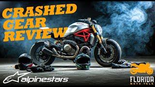 Crash Tested Alpinestars Motorcycle Gear Review