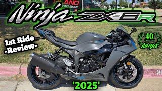 2025 Kawasaki Ninja ZX6R Ride & Review | See Why it's so Wicked Fast