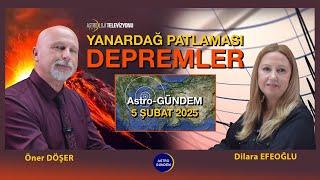 YANARDAĞ PATLAMA RİSKİ ve EGE'DE DEPREM FIRTINASI