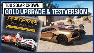 TDU Solar Crown: Gold Upgrade & kostenlose Testversion verfügbar!