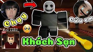 Lần đầu chơi game quản lý Khách Sạn kinh dị lúc nửa đêm trong Roblox