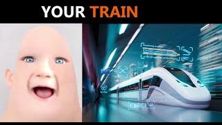 Mr Incredible becoming old (Your Train)