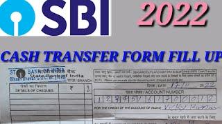 Sbi Cash Transfer Form Fill Up / Money Transfer Form Kaise Bhare 2022?