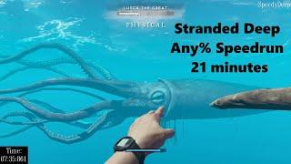 The Fastest Stranded Deep Speedrun Ever (World Record, Any%, Fixed Seed)