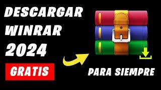 Como DESCARGAR e INSTALAR WINRAR FULL 2024 GRATIS (ULTIMA VERCION)   (DESCARGA OFICIAL)