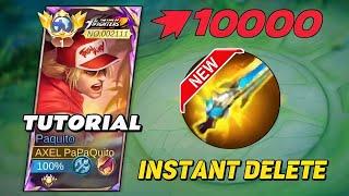 NEW ITEM FOR PAQUITO TO DELETE 1 HIT ENEMIES | PAQUITO BEST BUILD 2024 | MLBB