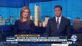 BBB warns about credit repair companies