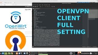 OpenWrt - OpenVPN Client Full Setting