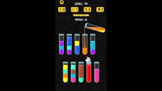 Color Water Sort 3D Gameplay |Hard Levels 79-80| Best Android Games