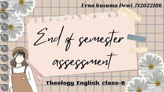 THEOLOGICAL REFLECTION | Erna Kusuma Dewi_712022186