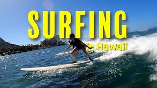 Learning How to Surf in Just 1 Hour | Surfing Adventures in Oahu, Hawaii