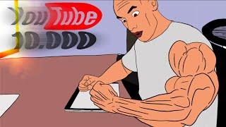 10,000 Subscribers Special: Epic Muscle Growth Animation - Thank You!