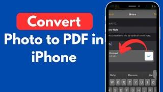 How to Convert Photo to PDF in iPhone (Quick & Simple)