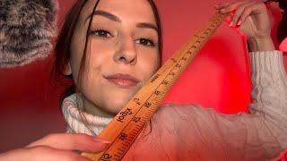 Fast And Aggressive ASMR Measuring You From Head to Toe 