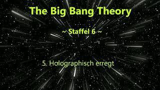 The Big Bang Theory ~Staffel 6~ F 5 - 8 ,tonspur ,einschlafen