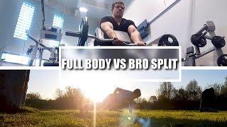 Full Body vs Bro Split vs Push Pull Legs