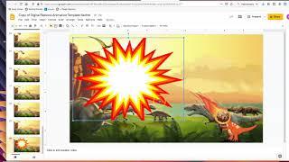 Tutorial on Creating a Digital Flipbook Animation Using Google Slides