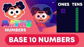 Base 10 Blocks to 100 | Numbers | Y1 Maths | FuseSchool Kids