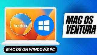 How to install macOS Ventura on any windows PC: Opencore Hackintosh