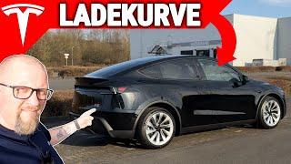 Die erste Ladekurve im Tesla Model Y Launch Series | Das Montags Video 