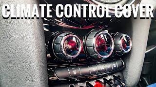 SCP AUTOMOTIVE F56 GLOSS BLACK CLIMATE CONTROL COVER