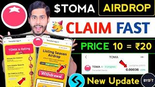 Tomarket Airdrop Listing Season  tomarket new update, tomarket token price, tomarket combo today