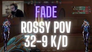 Cloud9 Rossy POV Fade on Bind 32-9 K/D (VALORANT Pro POV)