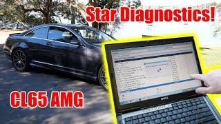 Mercedes-Benz Star Diagnostics on my CL 65 AMG - can we probe its brain? | Episode 133