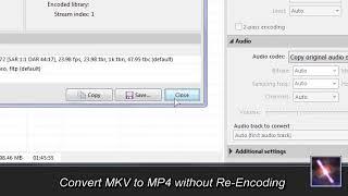 convert mkv to mp4 without re-encoding