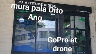 MURANG BILIHAN NG DRONE AT GOPRO #ALTITUDE DIGITAL