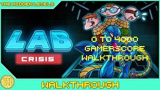 Lab Crisis Achievement 4000 gamerscore Walkthrough (Xbox) * 4000GS in 10-12 MINUTES *