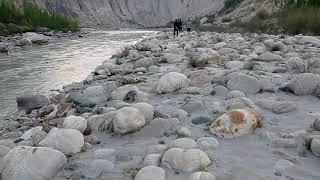 The starting point of hunza River (Hunza river)