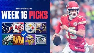 NFL Predictions and Best Bets For EVERY Week 16 Game [Texans vs Chiefs & MORE]