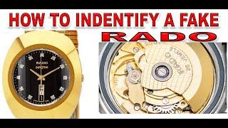 HOW TO TELL IF A RADO DIASTAR WATCH IS FAKE OR GENUINE IT IS BECOMING HARDER TO TELL THE DIFFERENCE