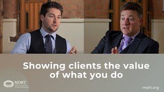 Learn a strategy for showing value and attracting clients