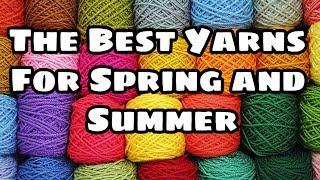 Best Yarn for Summer Crochet projects Springtime projects | Yarn Review 2019 | Bag O Day Crochet