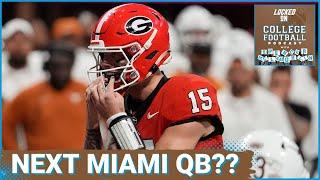 Miami's NEXT QUARTERBACK could be Carson Beck? SHOCKING transfer entry could be great for Hurricanes