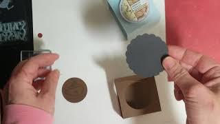 Coffee K Cup Treat holder free 3d svg file tutorial - Paper Craft