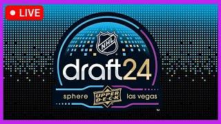 NHL ENTRY DRAFT 2024 LIVE STREAM | 1st Round WATCH PARTY | Las Vegas, Nevada | Sphere