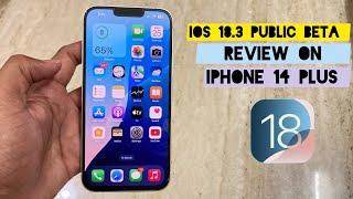 ios 18.3 public beta review#ios18